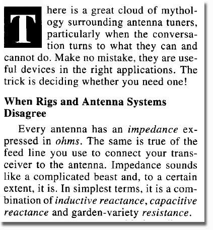 Do You Need An Antenna Tuner?