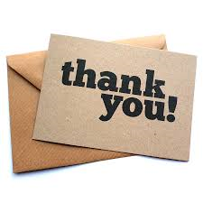 Thank You Note